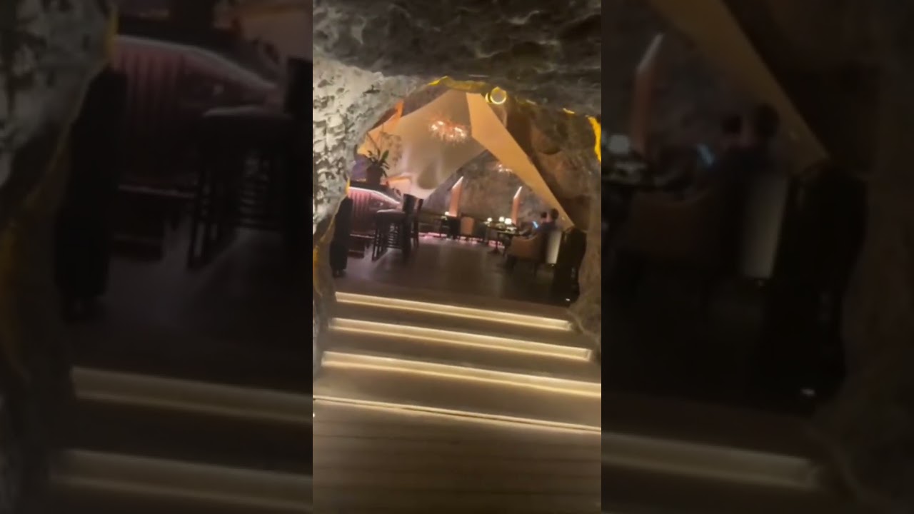 Limestone’s fine dining cave, Ipoh( Malaysia)