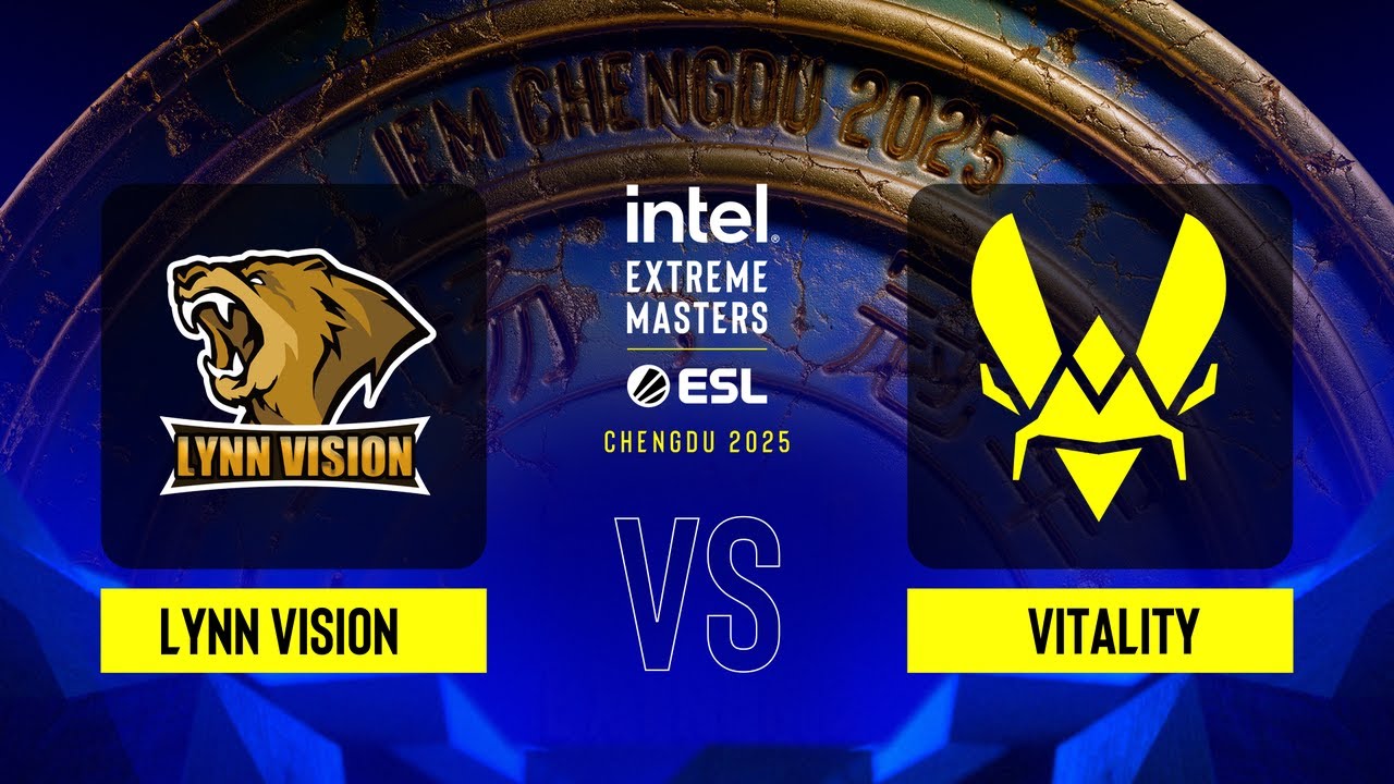 Lynn Vision vs. Vitality - IEM Chengdu 2025 - Group B