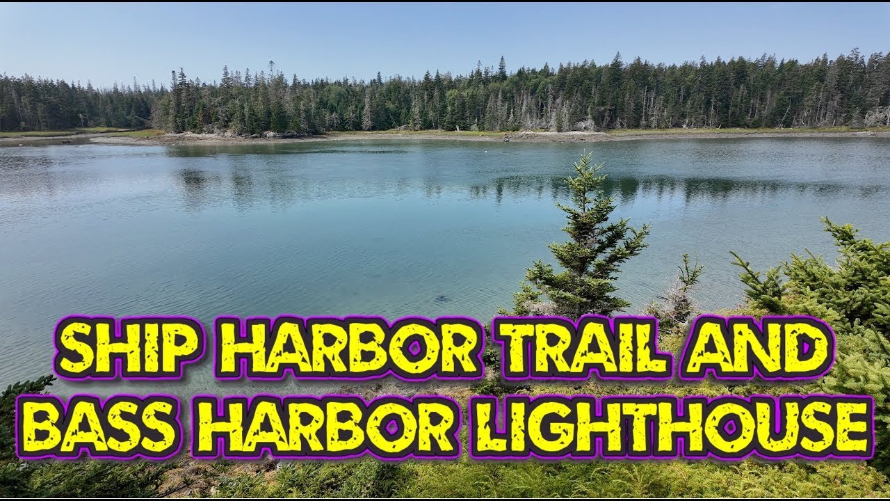 Bass Harbor Lighthouse & Ship Harbor Trail 4K Walk | Scenic Acadia Coast | Cruising America