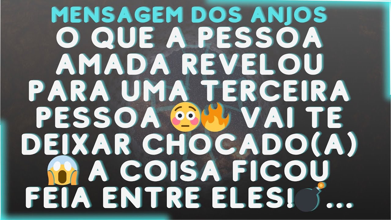 A pessoa amada revelou para uma terceira pessoa😳🔥vai te deixar chocada😱A coisa ficou FEIA entre eles