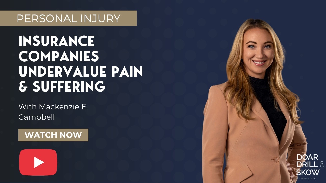 Insurance Companies Undervalue Pain & Suffering: Here’s How to Prove It