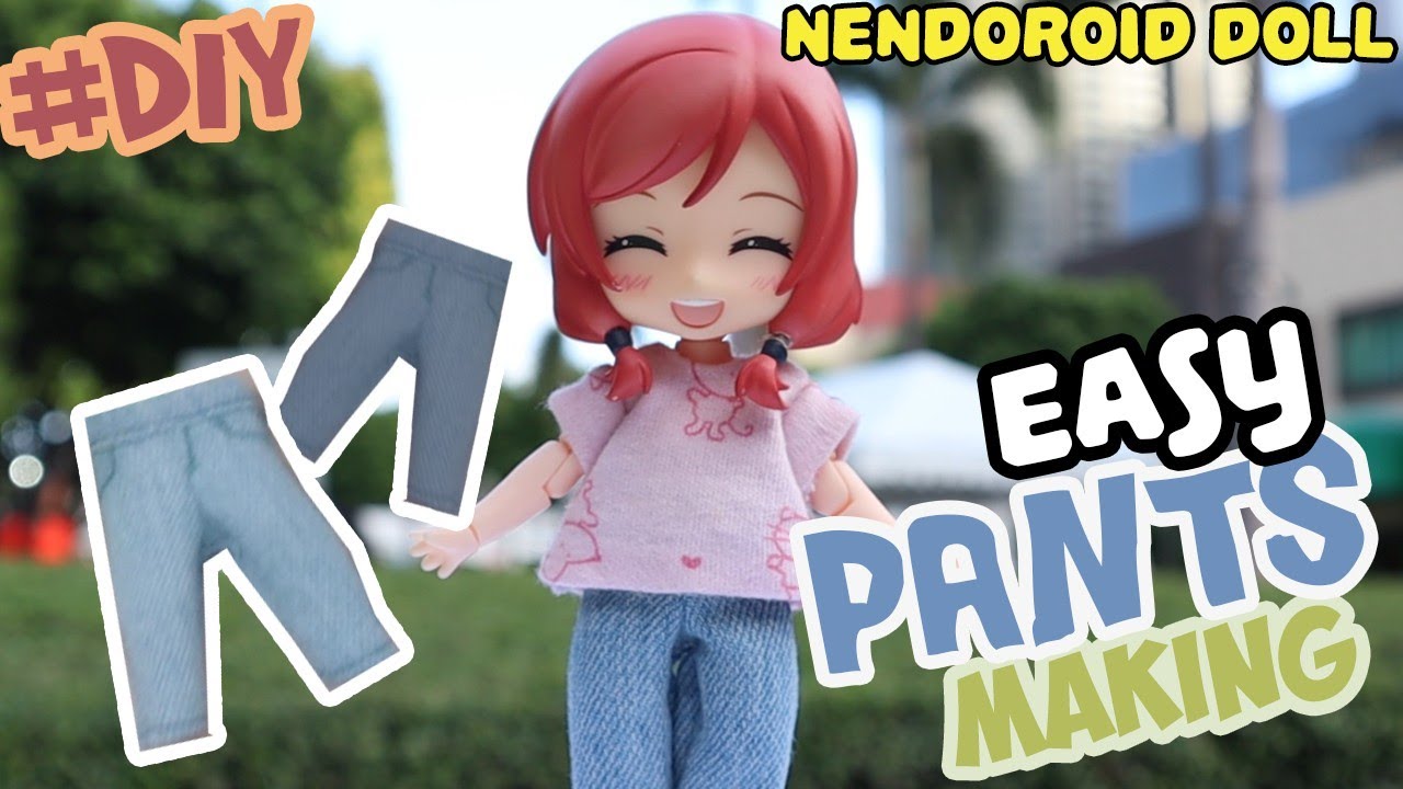 Nendoroid Doll Pants making tutorial [ BASICS ]