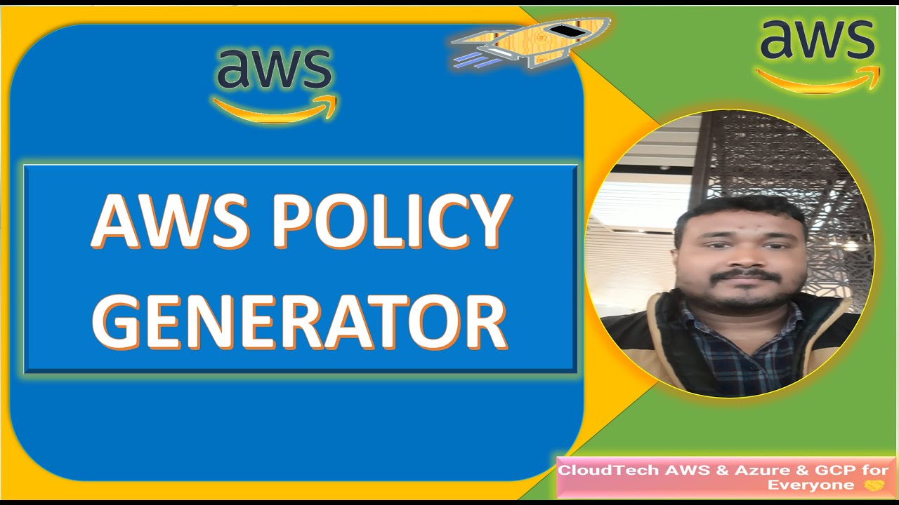 Как использовать генератор политик AWS | Создание политики AWS в формате JSON с помощью генератор...