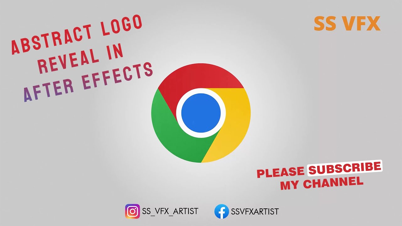 After Effects  | Abstract Logo Animation