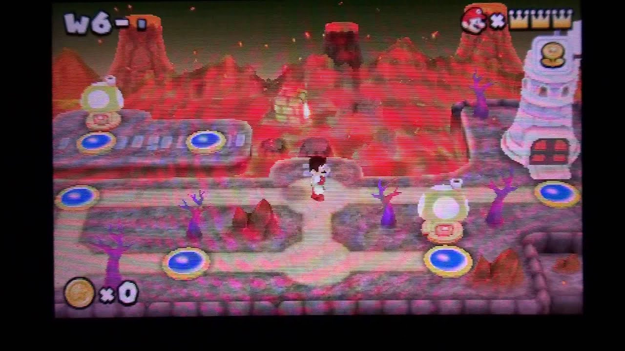 New Super Mario Bros. 2 (100 %) Completed (5 Stars) + Showing World Map - ☆Fıςıcο98☆