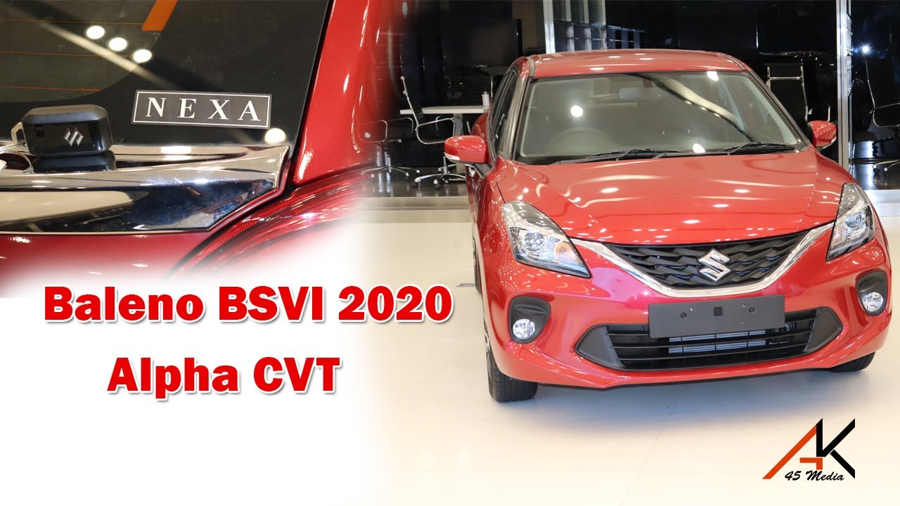 Baleno BS6 2020 Alpha CVT