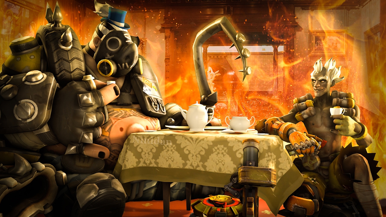 Крысавчик и его телохранитель [Overwatch]
