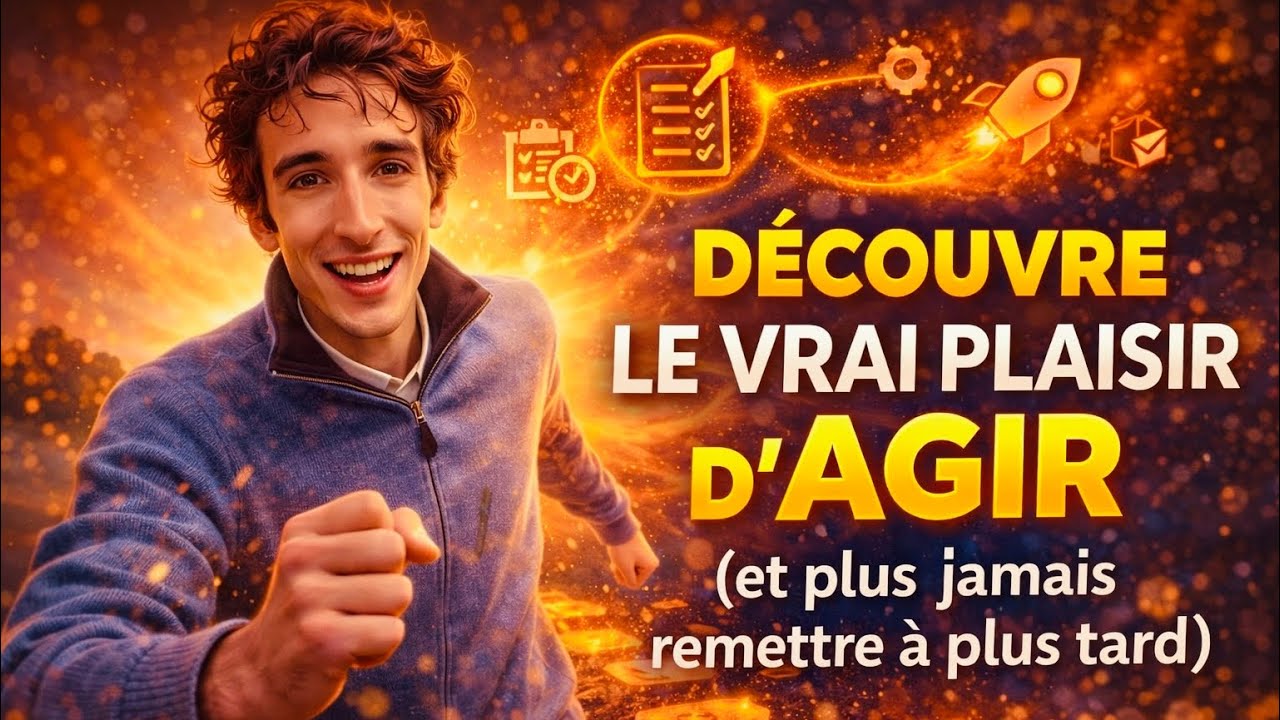 Découvre le vrai plaisir d’AGIR (et plus jamais remettre à plus tard)
