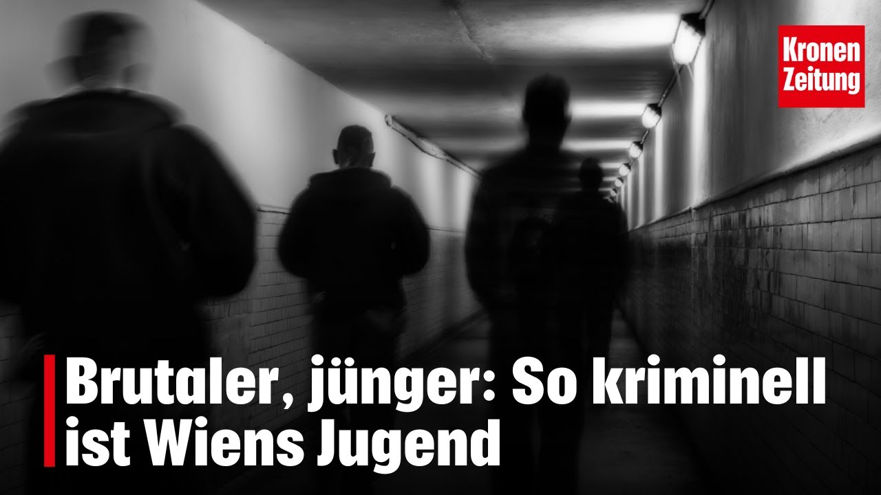 Brutaler, jünger: So kriminell ist Wiens Jugend | krone.tv NEWS