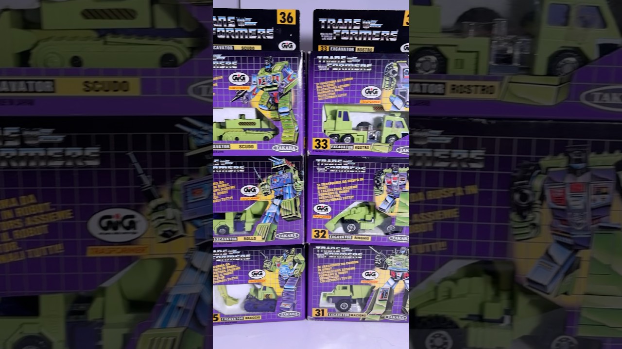 Who&rsquo;s your favourite? #constructicons #transformers #transformersg1 #devastator #toys #og #original