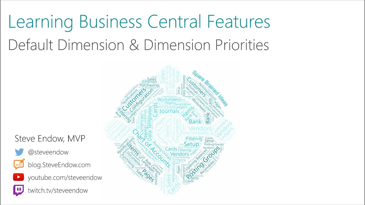 Learning BC Features - Default Dimension & Dimension Priorities