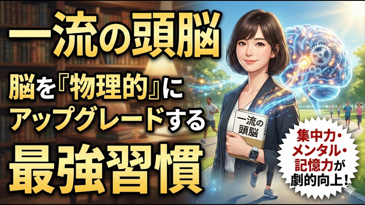 【要約】一流の頭脳：脳を「物理的に」アップグレードする最強の習慣