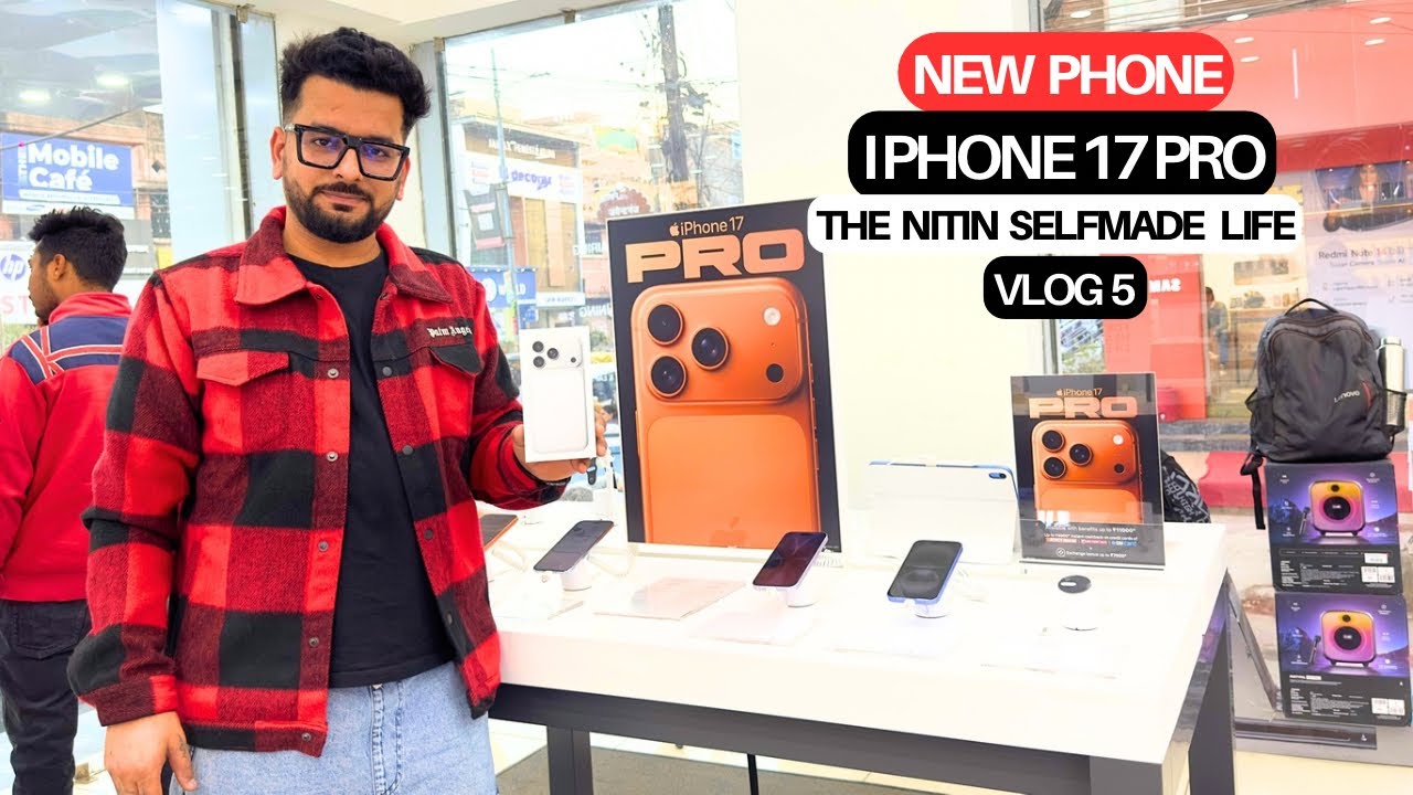 Naya iPhone 17 Pro Aa Gaya Ghar Par ❤️
