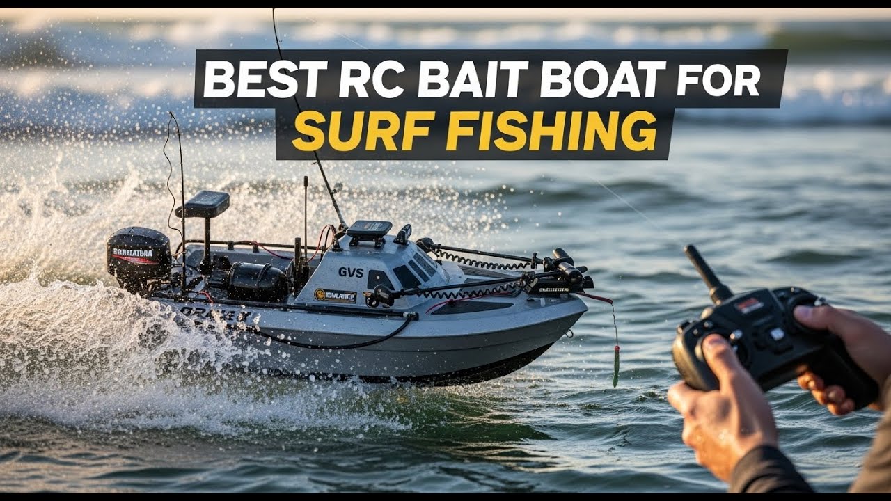TOP 5 Best rc bait boat for surf fishing 2026