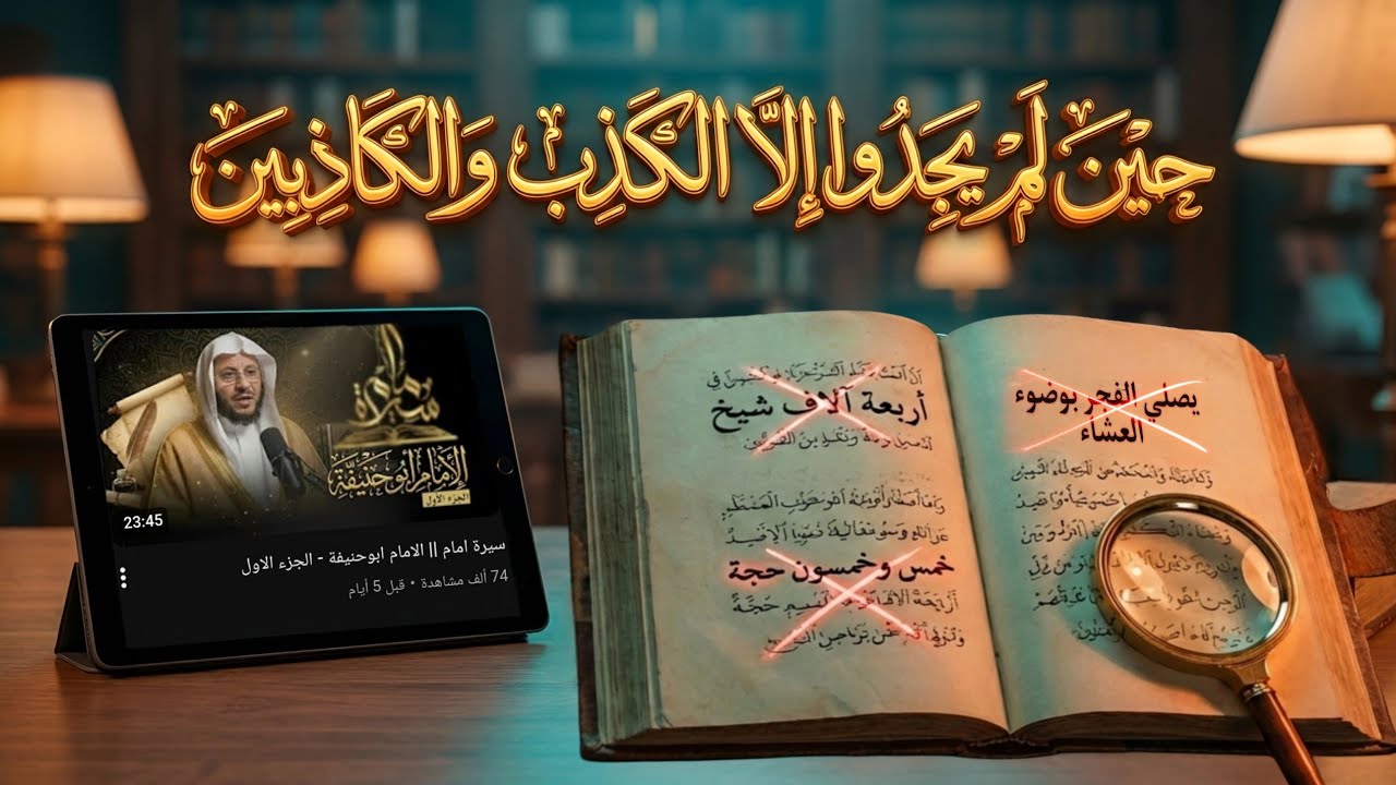 الرد العلمي على خرافات مناقب أبي حنيفة | وقفات مع د. عزيز فرحان