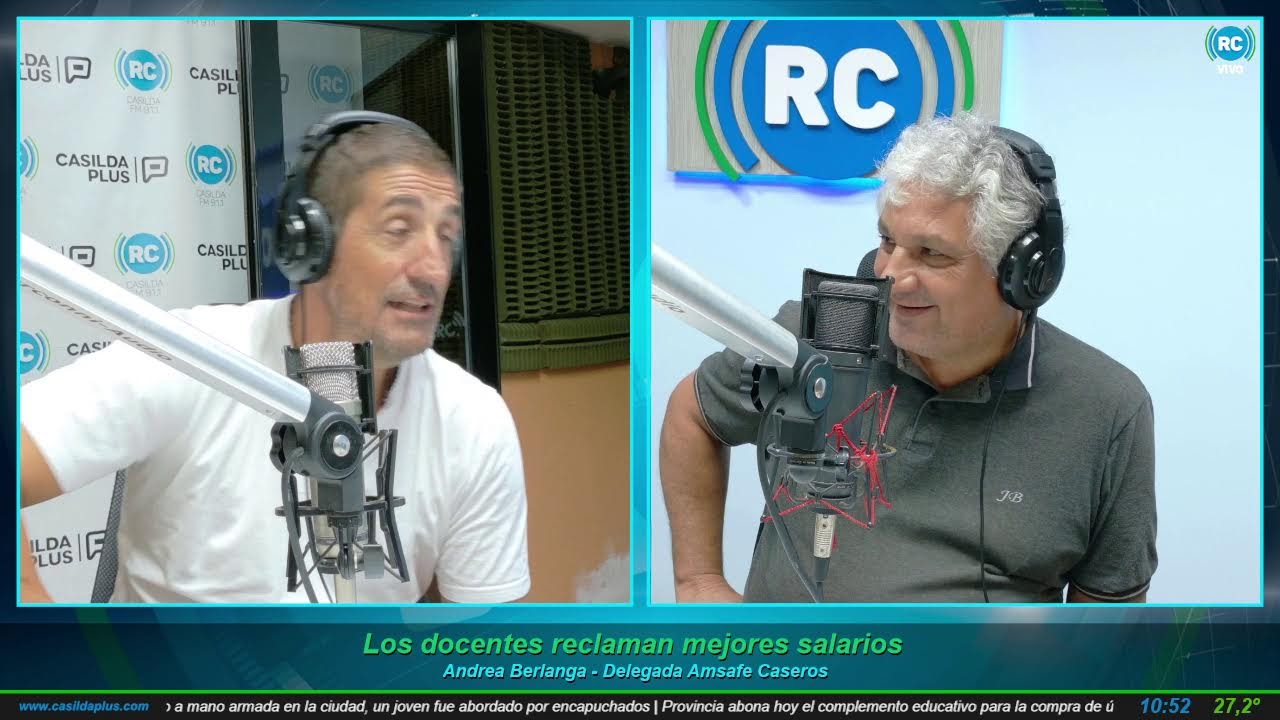 Los docentes reclaman mejores salarios. Andrea Berlanga, delegada Amsafe Caseros