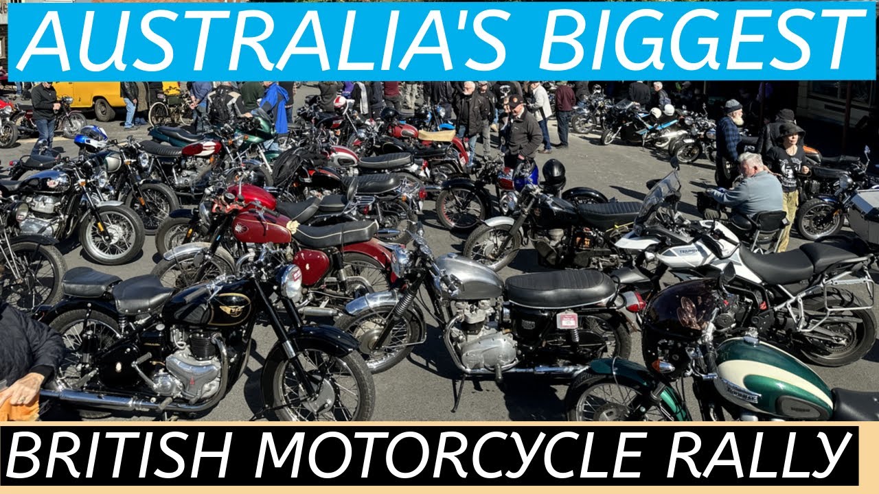 The All British Rally. Victoria, Australia