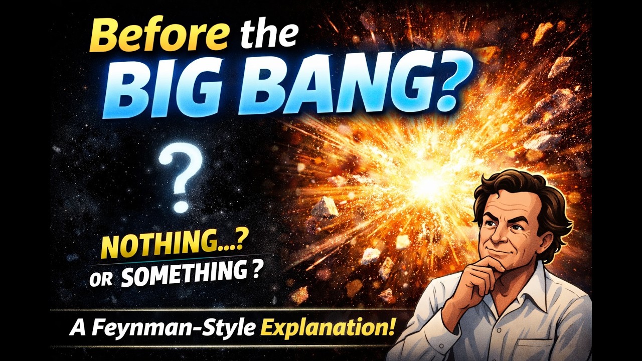 &ldquo;Was the Big Bang Really the Beginning? 🤯 | A Feynman-Style Explanation&rdquo;