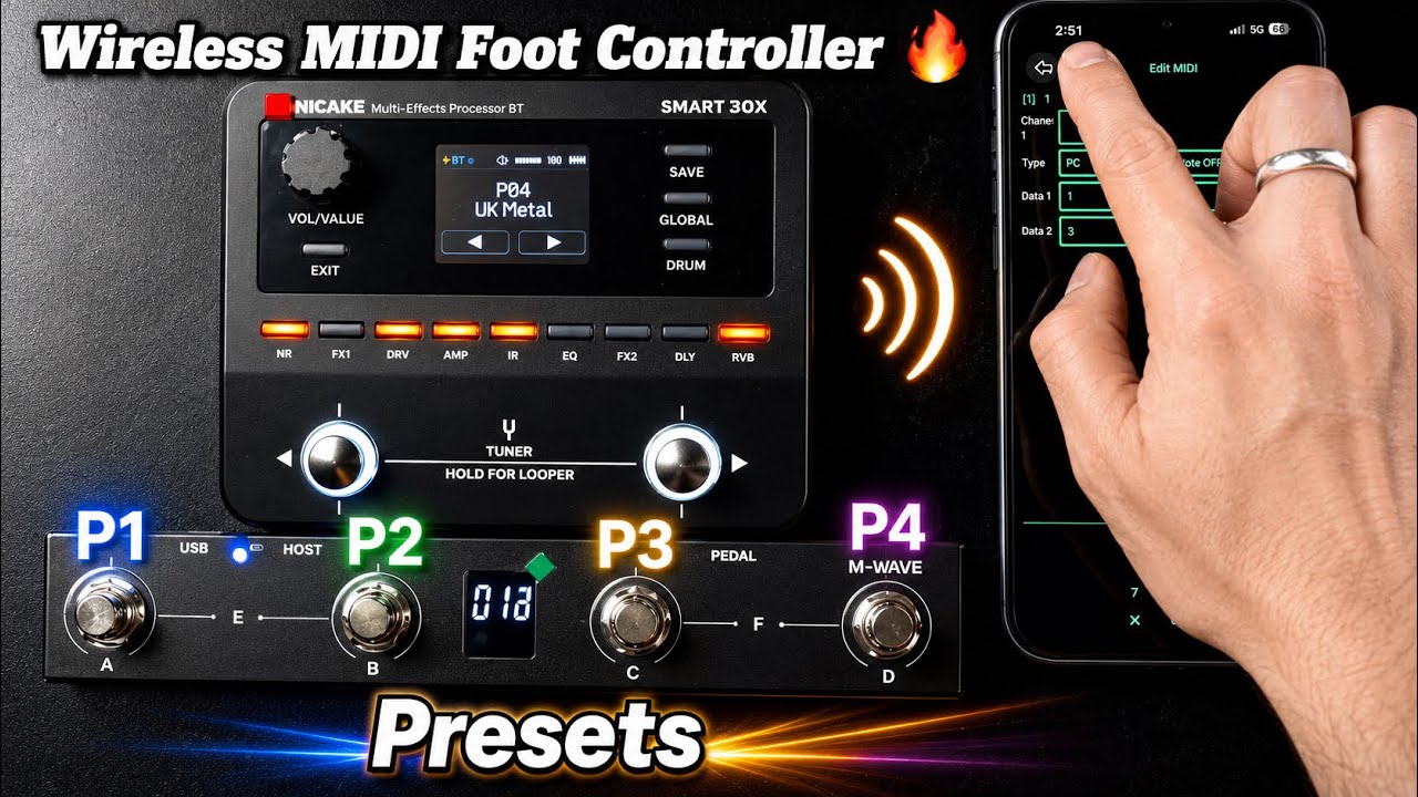 Sonicake SmartBox/Poketmaster with M-VAVE Chocolate Plus (Setup Tutorial) (No Midi Chef)