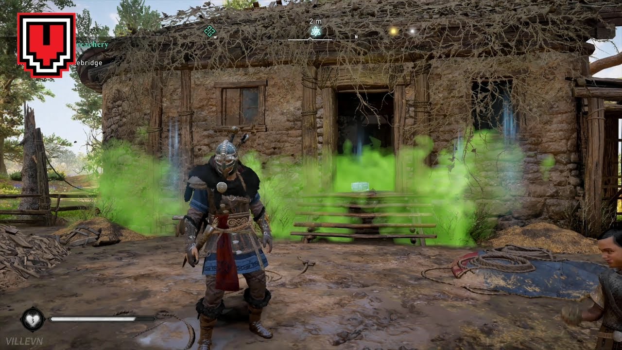 House Filled With Dung Crates - AC VALHALLA - Degolas the Beautiful - Walkthrough - World Event