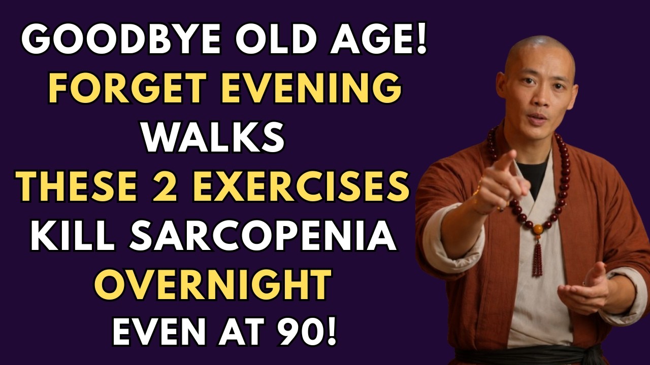 Forget Walking! These 2 Home Exercises Build Muscles And Kills Sarcopenia - Backed By Science.