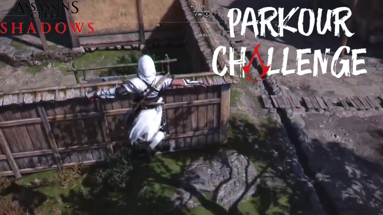 Parkour Challenge Assassin's Creed Shadows