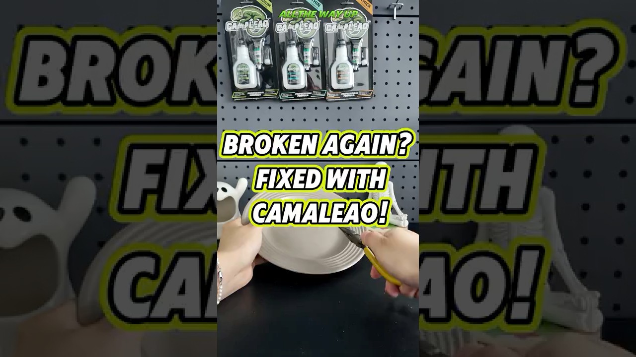 From Broken Toys to Shattered Plates&hellip; 🦸✨&rdquo; #camaleao #superglue #repairing  #toys #ceramic #shorts