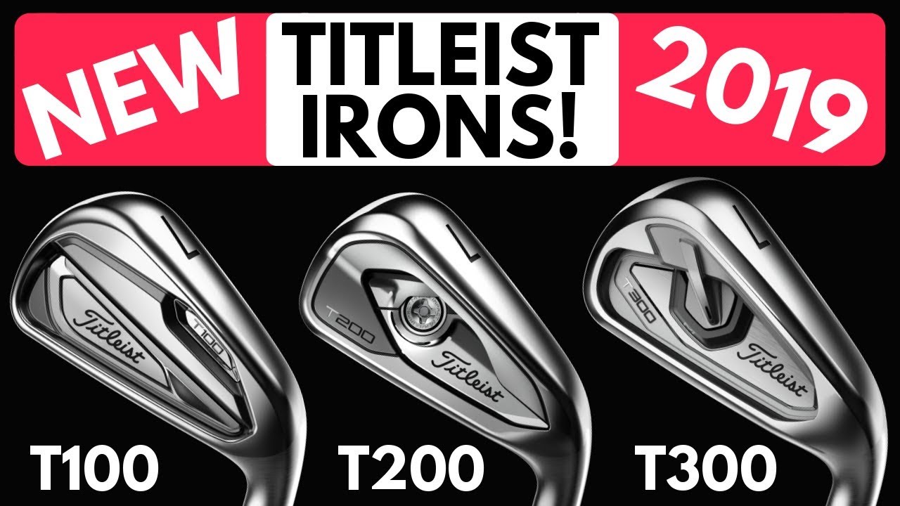 Сравнение железа New Titleist T100, T200 и T300