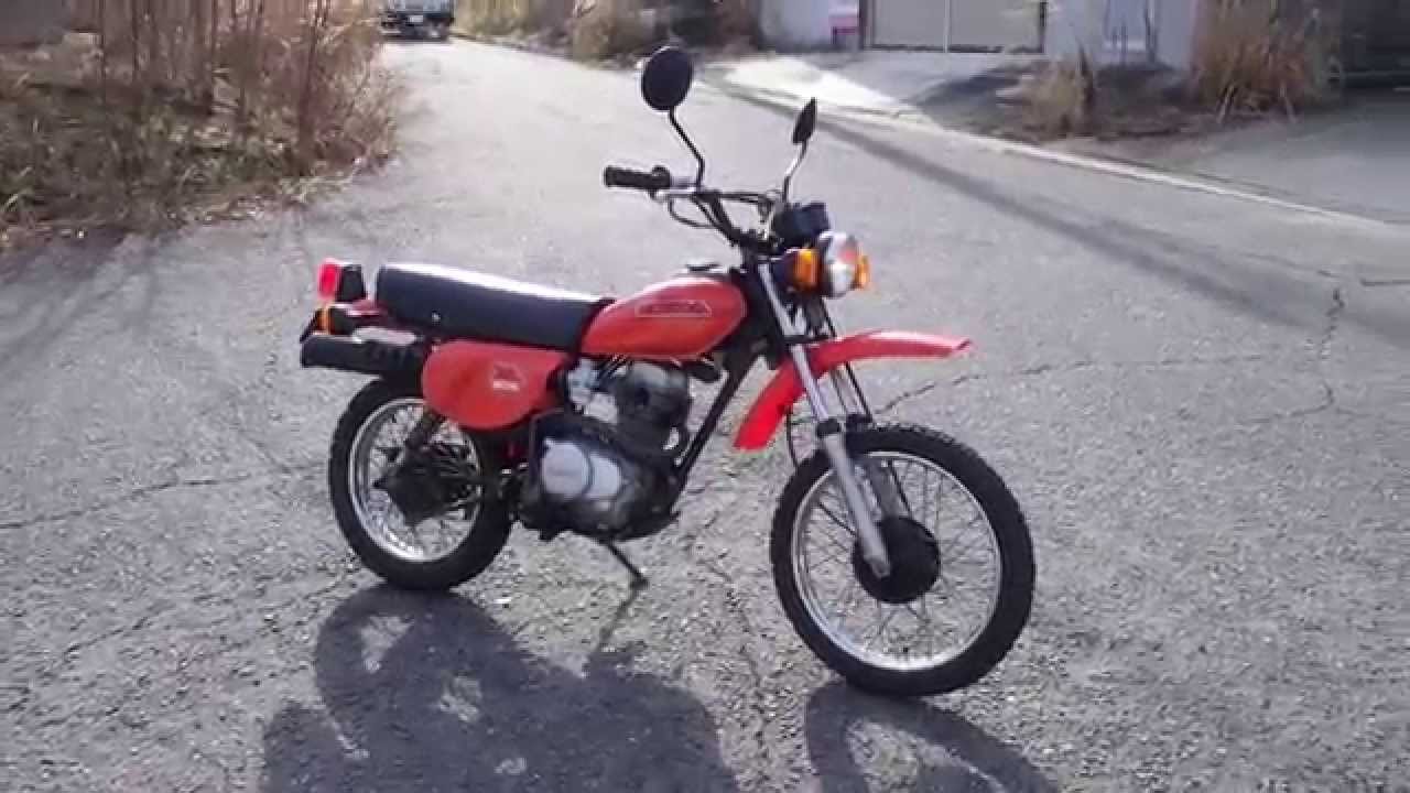HONDA XL80S 1980年式