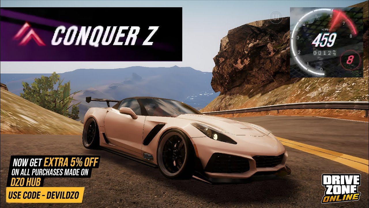 Conquer - Z | Drive Zone Online: Stock & Max Speed Test | Track Test !! @DriveZoneOnline @Devils2999