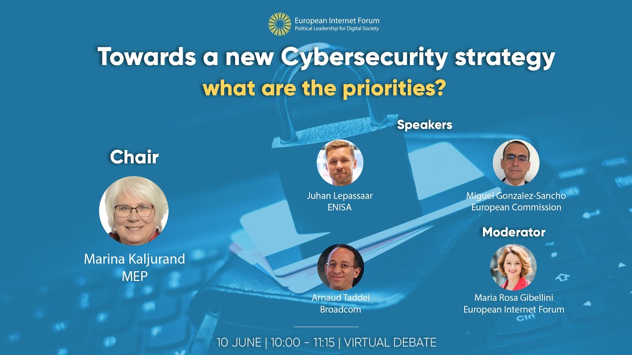 Towards a new European cybersecurity strategy: what are the priorities? (virtual debate recording)