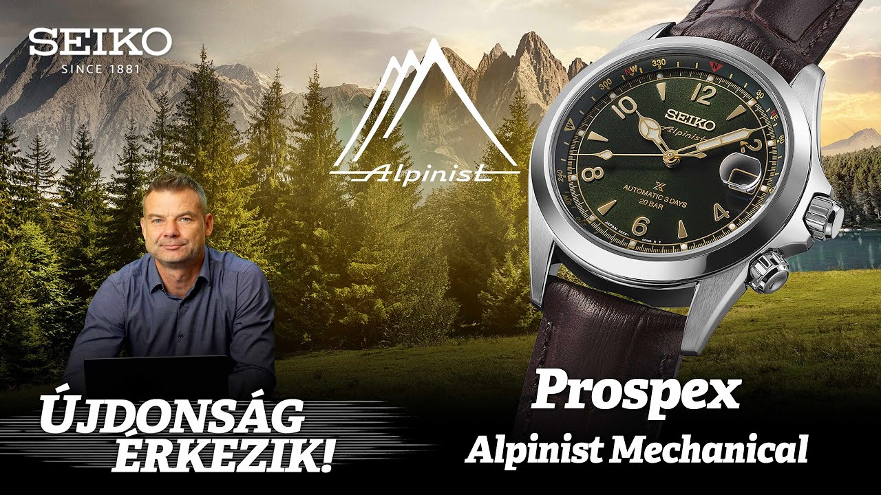 Újdonság érkezik! Seiko Prospex Alpinist Mechanical