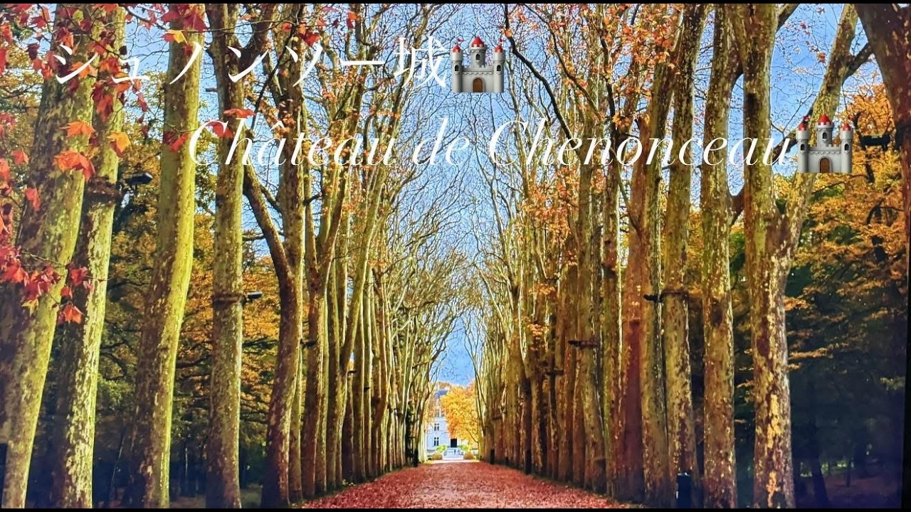 4KHD   Château de Chenonceau  シュノンソー城  Loire  ロワール地方   vol.８  france    Nov 3 2025