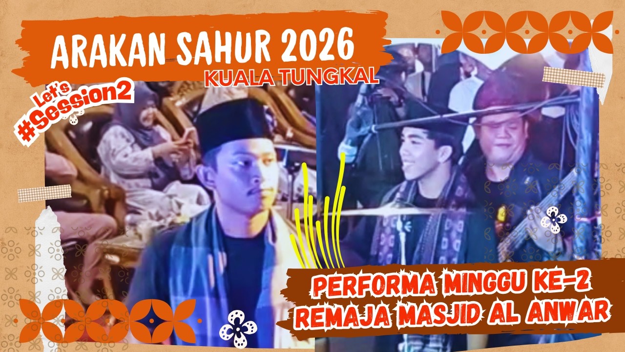 Viral ! Arakan Sahur 2026 Minggu Ke-2 || Remaja Masjid Al Anwar Kuala Tungkal #festival #arakansahur