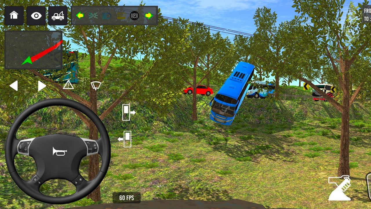 Euro Bus Driving Game Public Transportation 2024 🔥😮Indonesia Bus Simulator Android Gameplay #games 