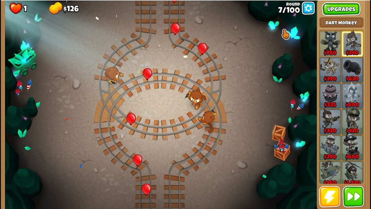 Bloons TD 6 - UPDATED Impoppable - Underground - No Monkey Knowledge, Continues and Powers (31.2)