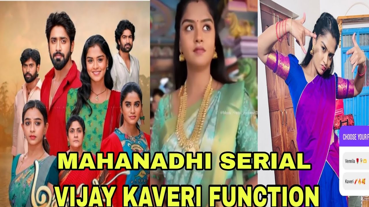 Mahanadhi Serial Upcoming Vijay and Kaveri Thaali Perukkal Function