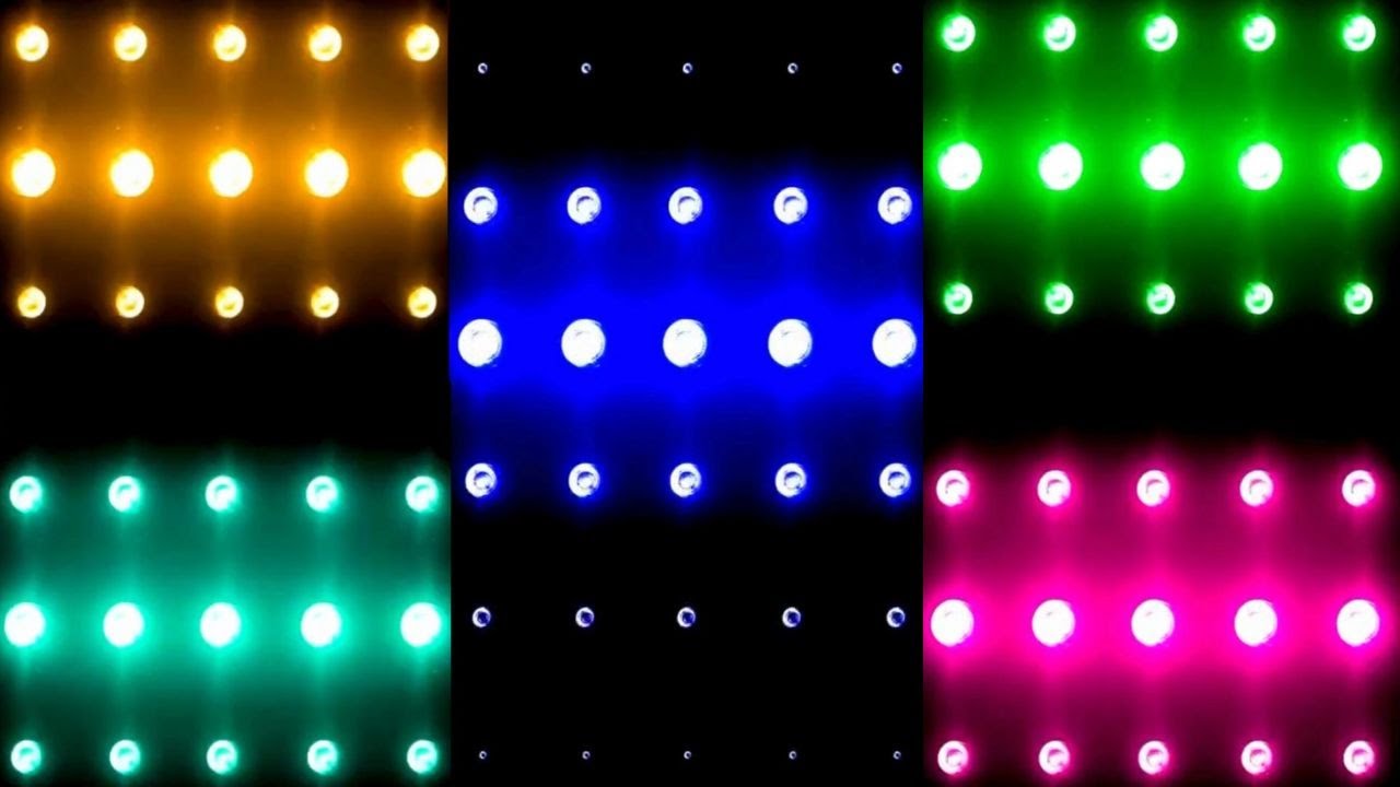 Neon Party Lights | Colorful night Disco Club Background