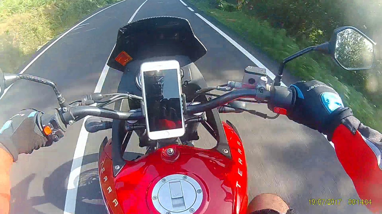 Ruta en moto y testdrive de una derbi terra 125!!!!!!