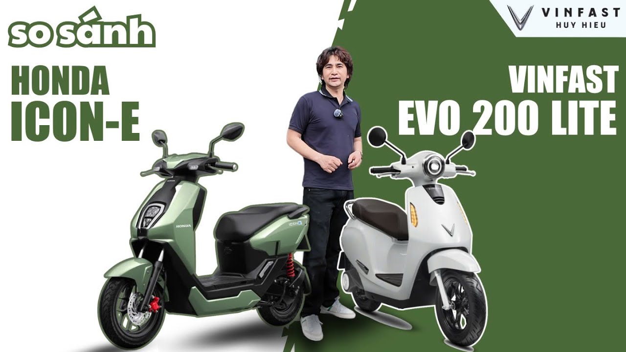 SO S&Aacute;NH EVO200 LITE VINFAST V&Agrave; ICON E HONDA: HONDA C&Oacute; CỬA SO VỚI VINFAST? (P1)