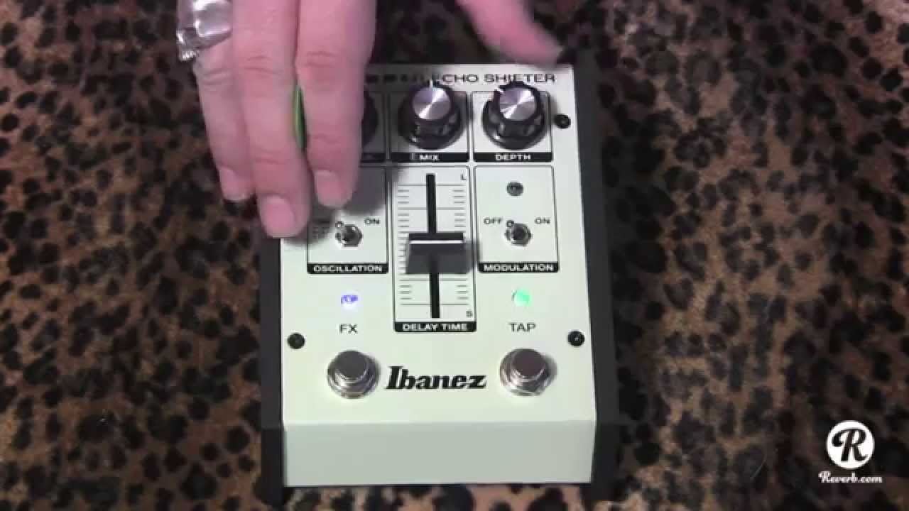 Ibanez Echo Shifter delay pedal demo with Kingbee Tele & Dr Z Antidote