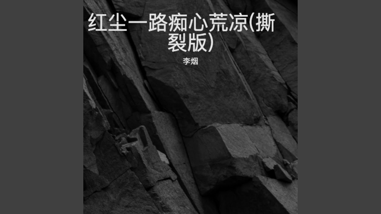 红尘一路痴心荒凉(撕裂版)