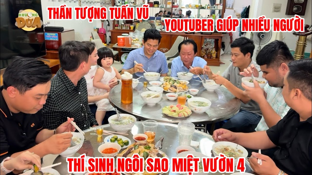 Khương Dừa thăm nhà giọng ca thần tượng Tuấn Vũ (Ngôi Sao Miệt Vườn 4) là YouTuber giúp nhiều người