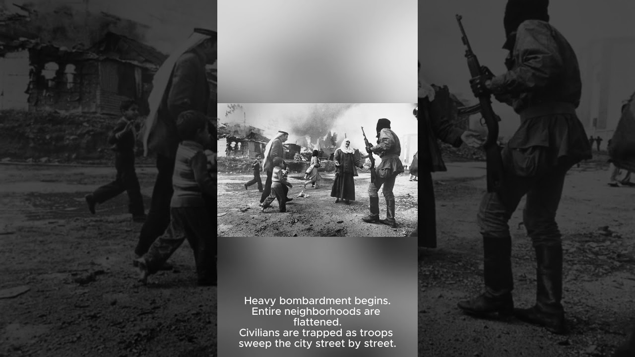 Hama Massacre (1982) &mdash; A City Silenced by Force #news #military #wikipedia #news #history #facts