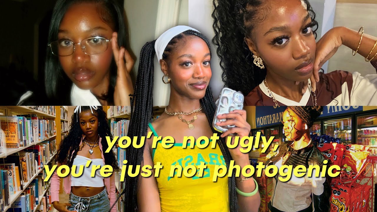 you&rsquo;re not ugly, you&rsquo;re just not photogenic 🤷🏾&zwj;♀️