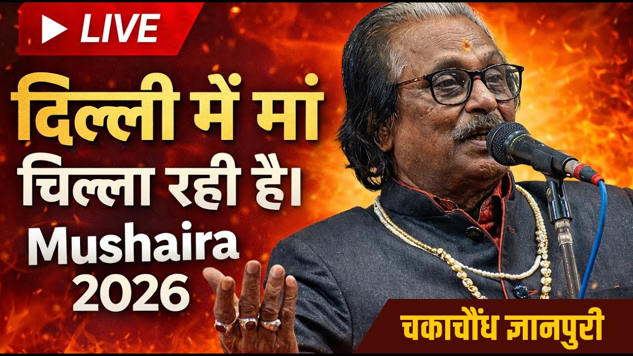 चकाचौंध जौनपुरी ने Mushaira में मचा दी धूम | LIVE Mushaira 2026