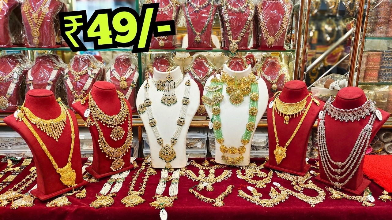 Charminar Wholesale Jewellery ₹49/- Hand Bags | Begum Bazar Market Online Shopping