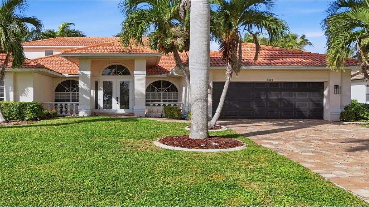 Waterfront Luxury Home Tour | Gulf Access | 2766 SQFT | Cape Coral Fl Homes for Sale