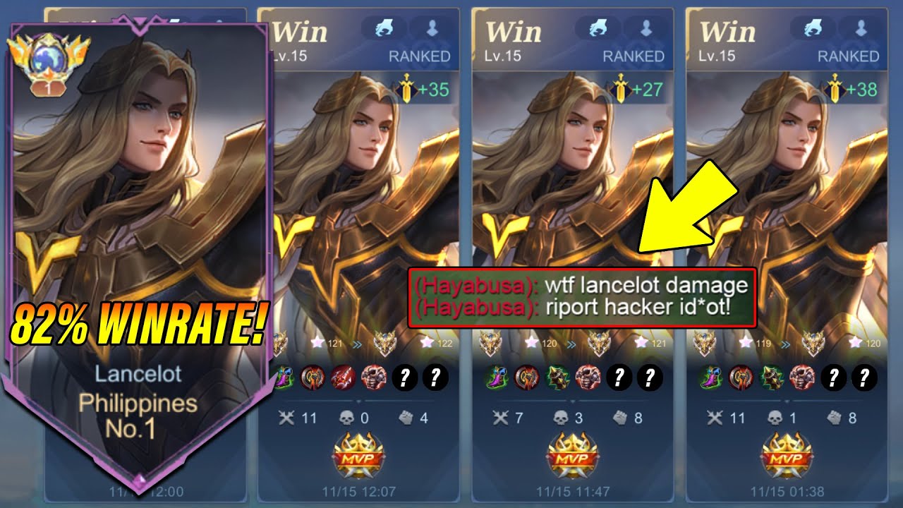 LANCELOT 82% WINRATE SECRET TRICK TUTORIAL 2025! | PERFECT BUILD  & EMBLEM! (101% Effective) - MLBB