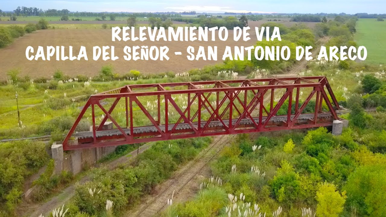 Posible Regreso Tren a San Antonio de Areco! RELEVAMIENTO de trabajos entre Capilla y Gaynor